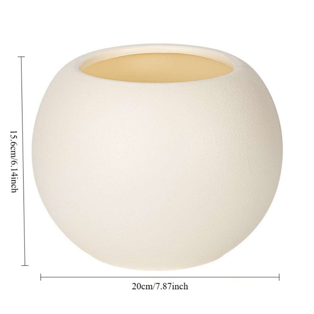 Flowerpot Color White