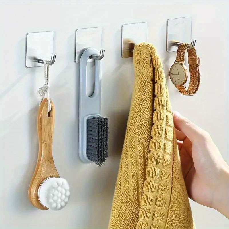 Rustproof Hooks Hooks Kitchen Hooks Adhesive Hooks Quantity 3pcs