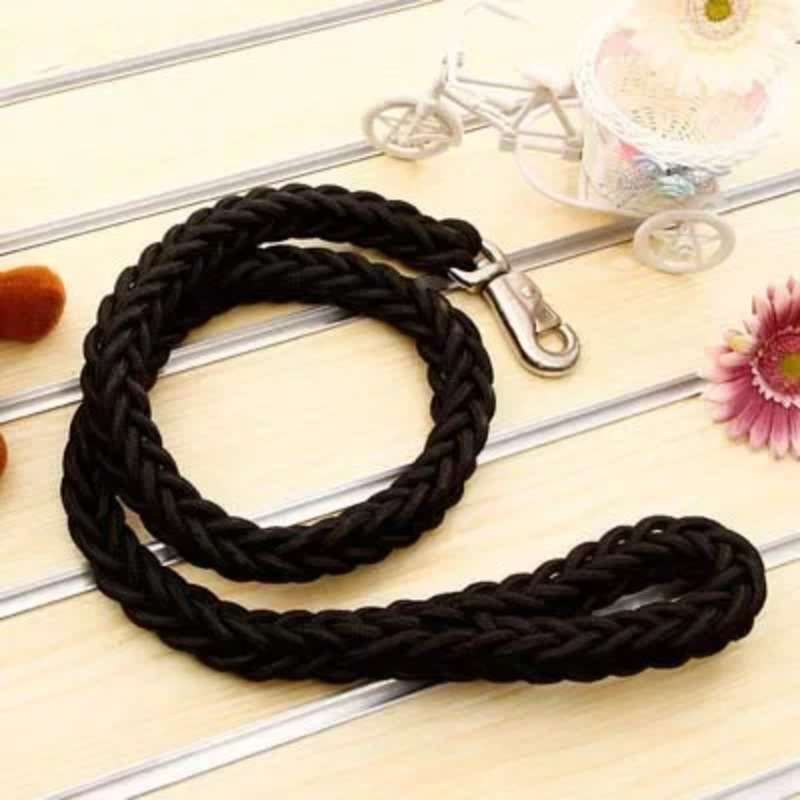 Dog Leash Color Black Size S Width 1.5Cm