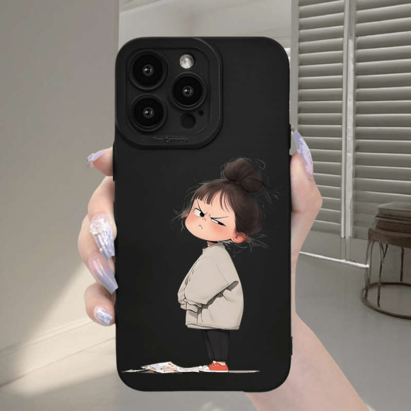 Black For iPhone Phone Case