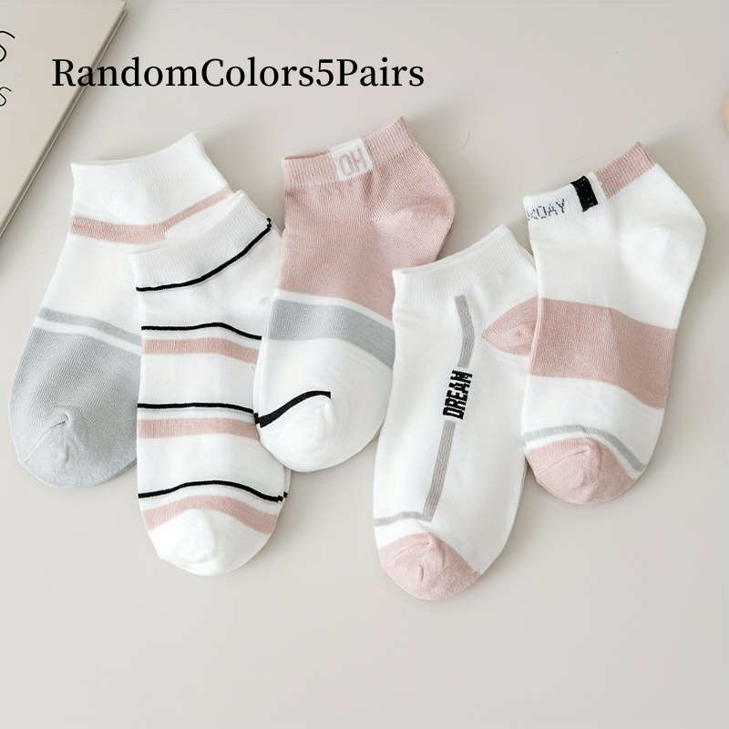 Women S Socks Color Random Color5 Pairs Size Onesize