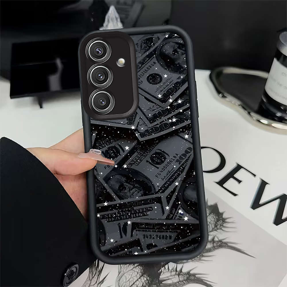 Phone Case White Compatible Model Galaxy A7 2018