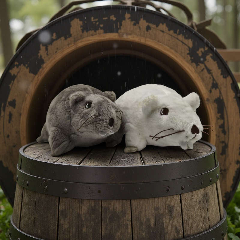 Plush Toyss color White