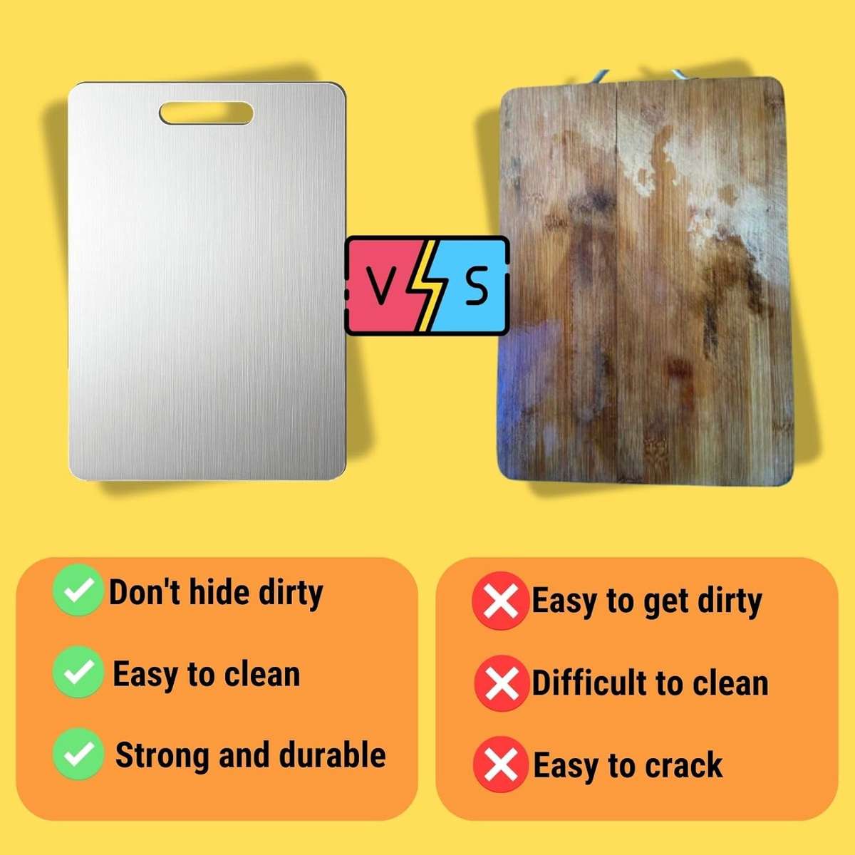 Cutting Board Color 3Pcssml