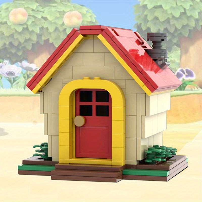 3D Building Model Puzzle Set Model 283Pcs House