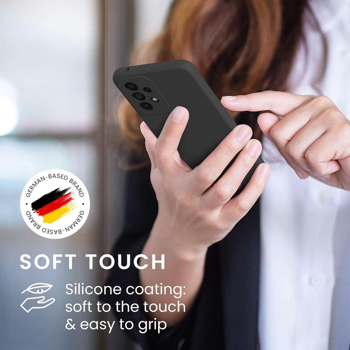 Phone Case Black Compatible Model Galaxy A33 5G