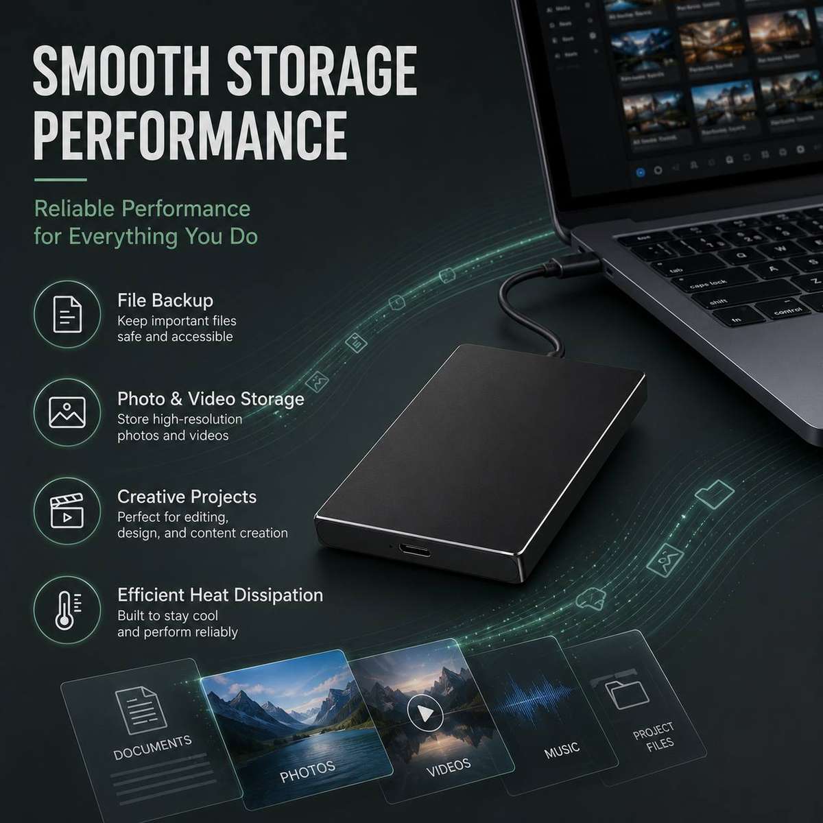 Usb Flash Drive Storage 2Tb
