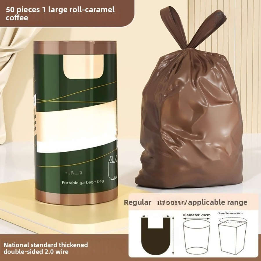 Trash Bagcaramel Coffee 1 Large Roll
