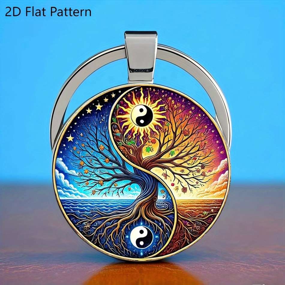 Keychain Ornament Color Silvery