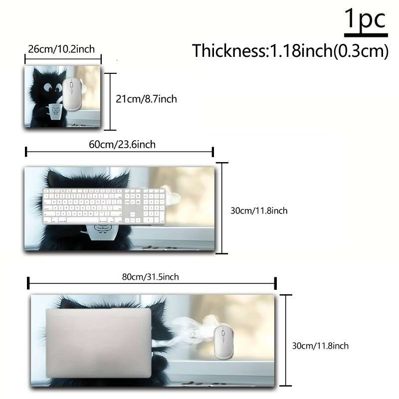Mouse Pad Size 4090Cm15.7Inch*35.4Inch