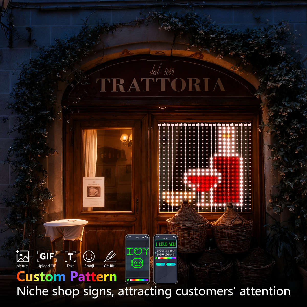 400 Led Smart Led Curtain Lights