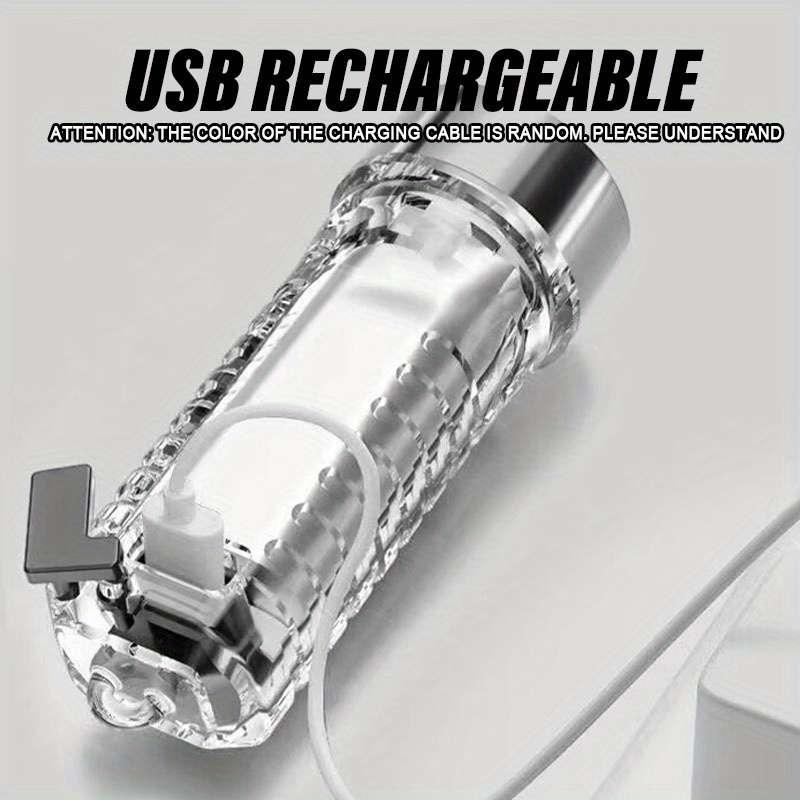 Durable 1Pc Usb Rechargeable Led Flashlight With Multi Daily Reliable Solution