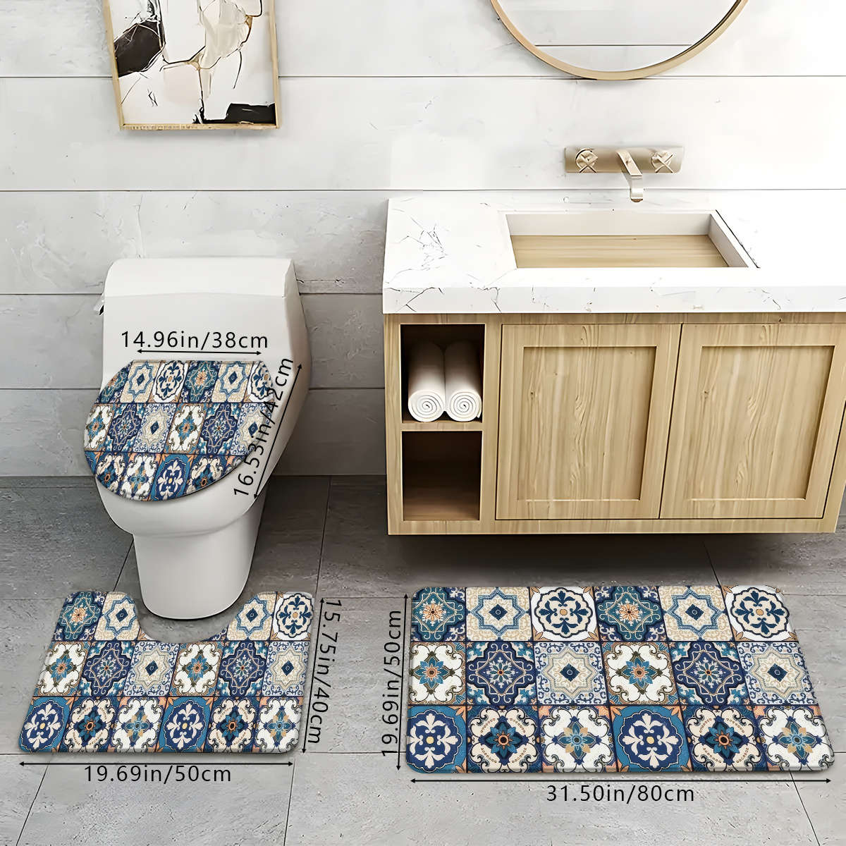 Floor Mats Size   50X80Cm