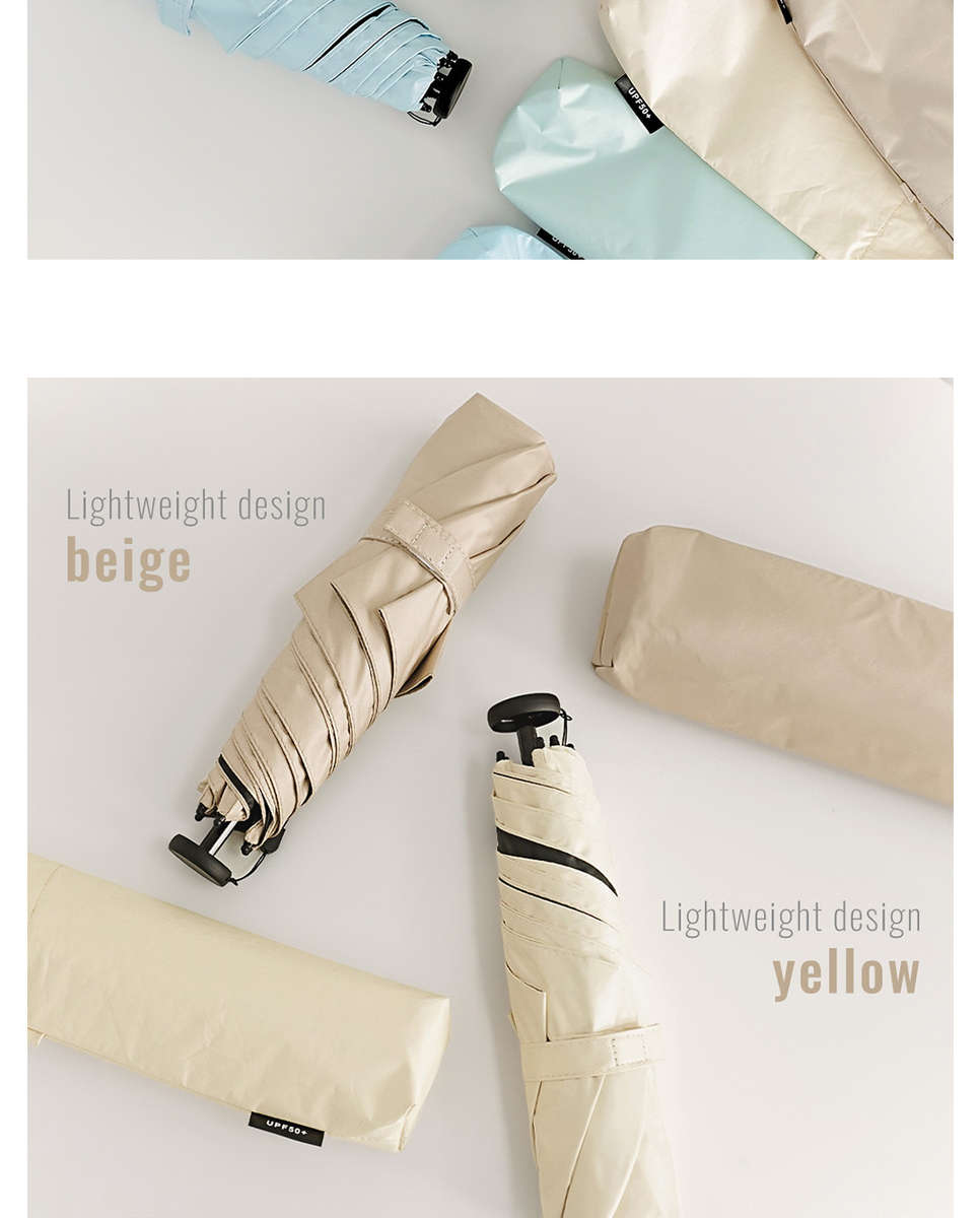 Umbrella Color Light Green With Matching Bag6 Bones 131G Pencil Umbrella