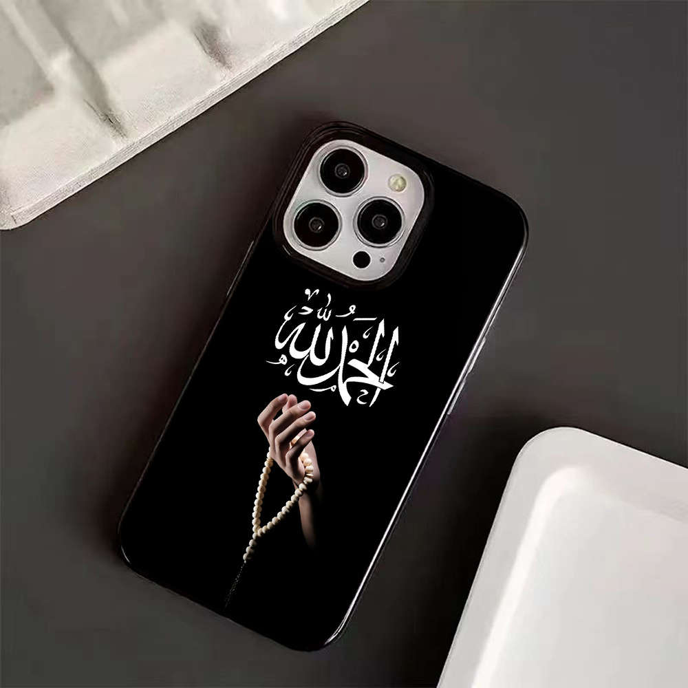 1Pc Black For iPhone 13 Pro Trendy And Unique Phone Case