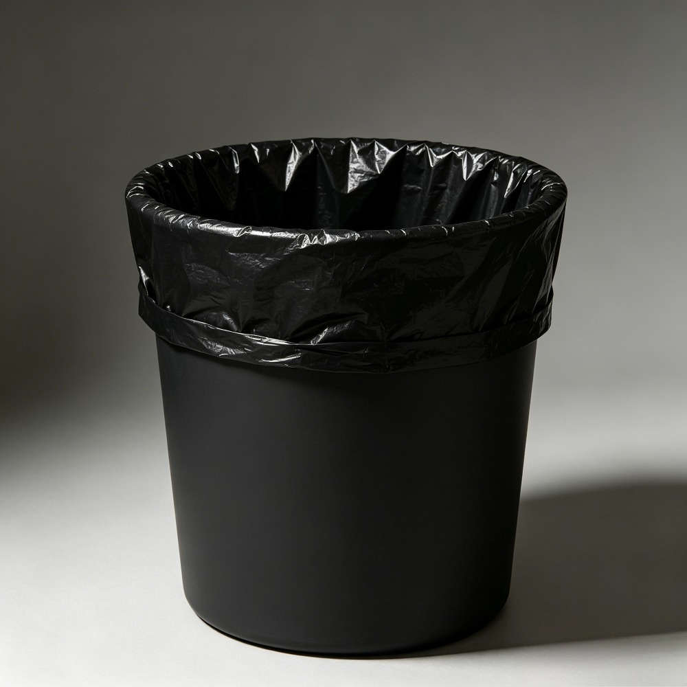 Trash Bag5 Rolls100 Pieces Black