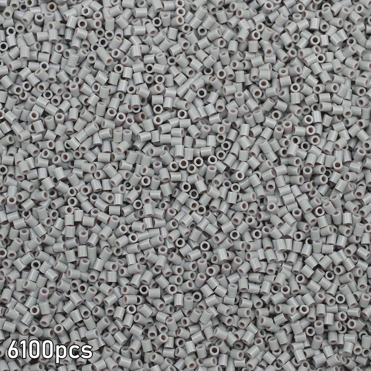Perler Bead Set Grey 6100Pcs