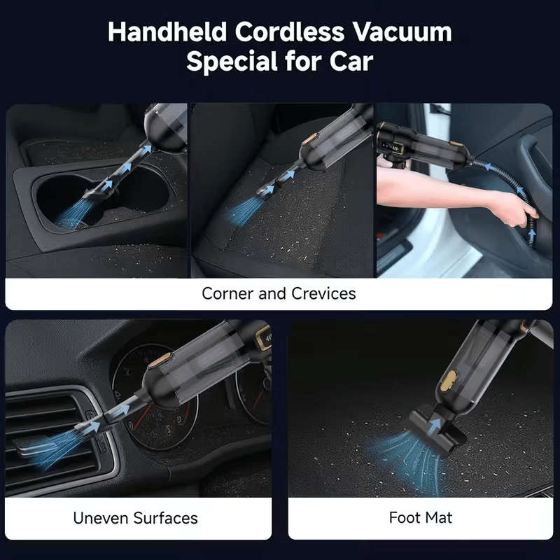 Vacuum Cleaner Color Black Brush