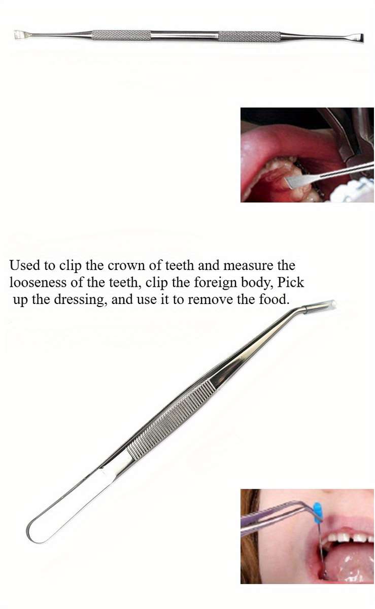 Dental Cleaner Items 6 In 1 Set