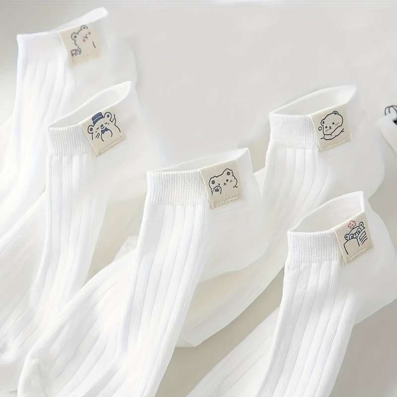 Women S Socks Color 5Pairs Mixed Size Onesize