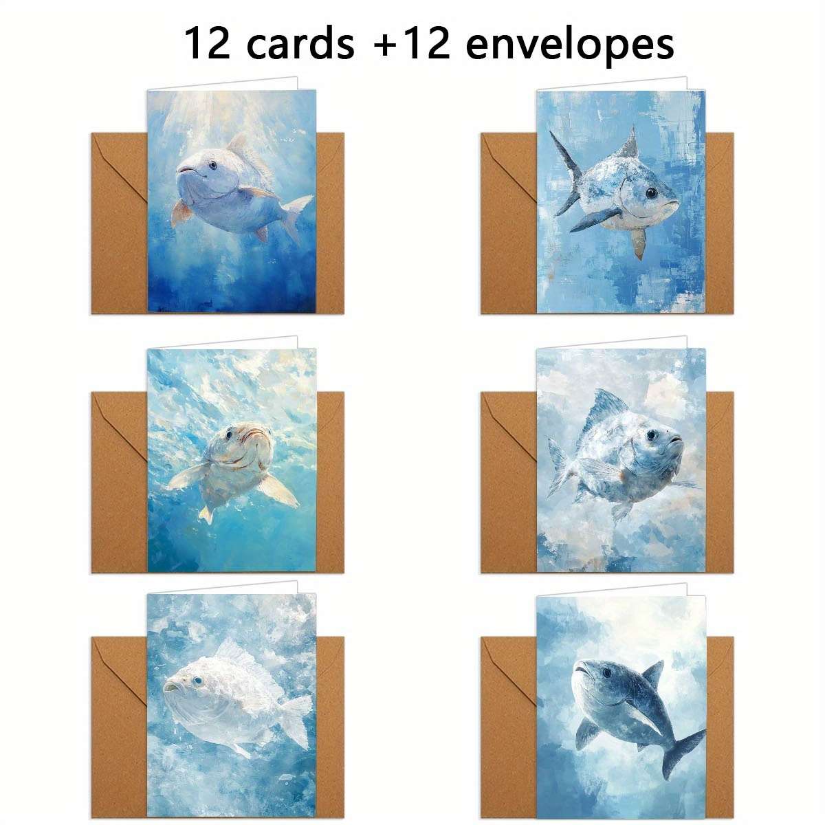 Greeting Cards Quantity 6Pcs