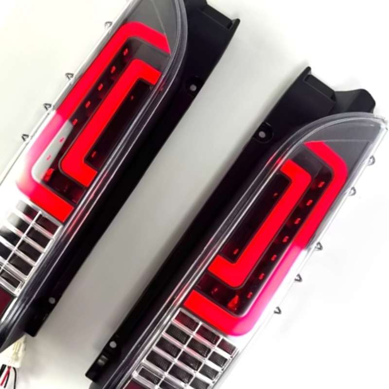 Car Lights Storage Smoked Black2Pcs1Pair