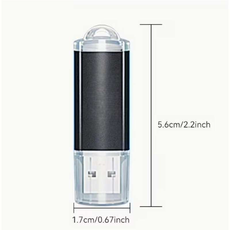 Usb Flash Drive Color 5Pcs Black Storage 2Gb