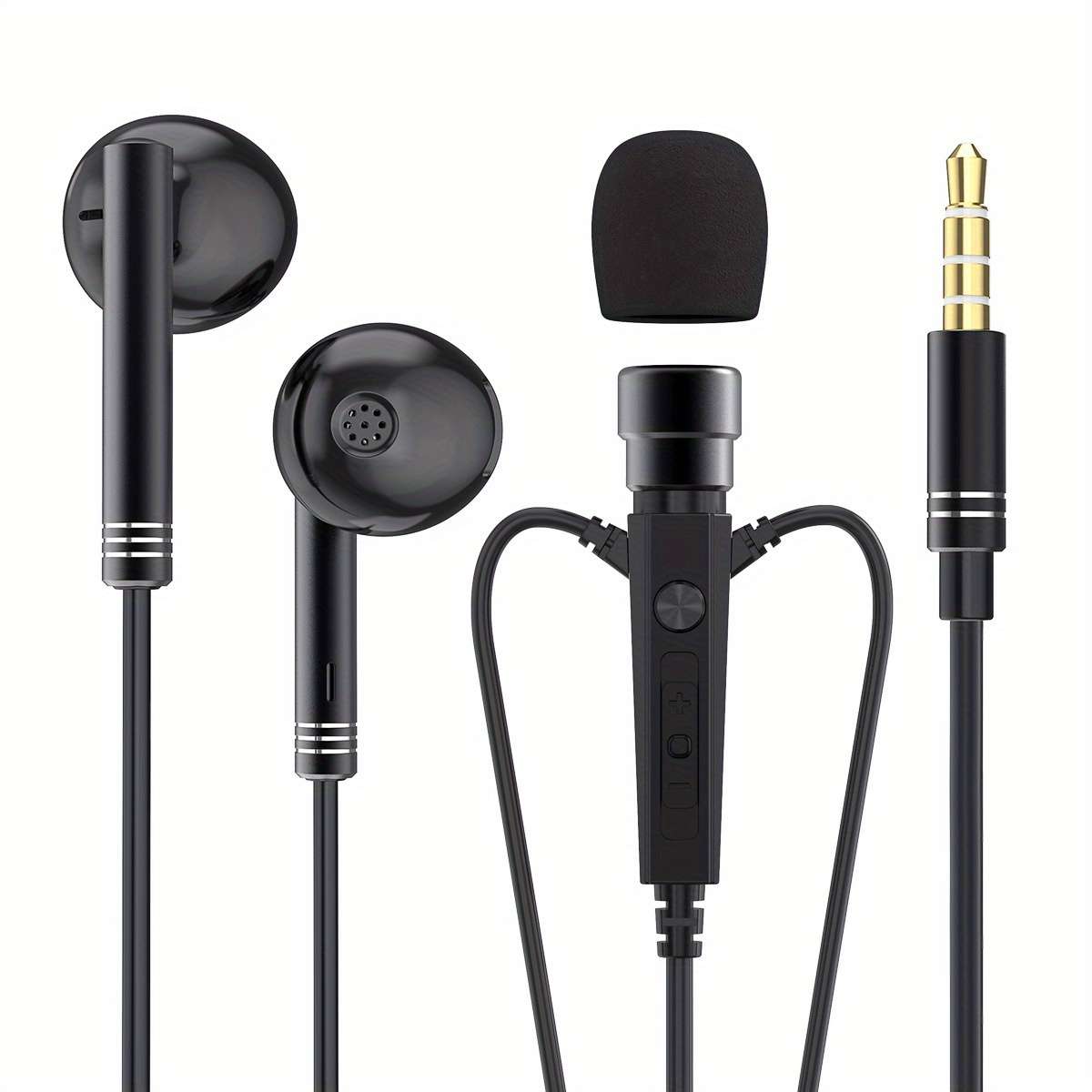 Wired Headphones 3.5Mm White