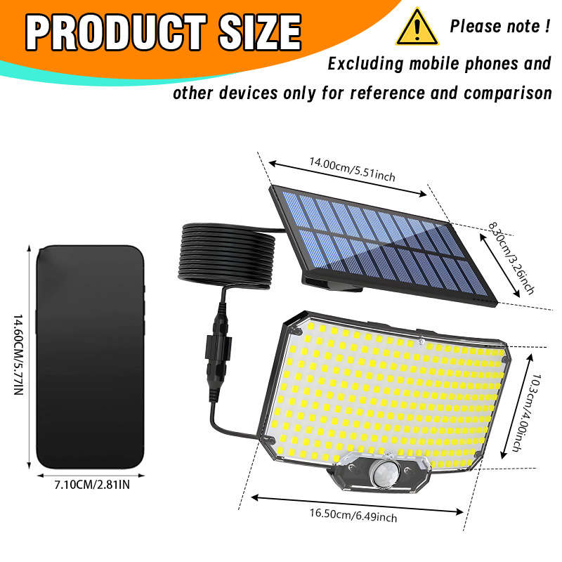 Solar Emergency Lights Items Solar Light 2Pcs