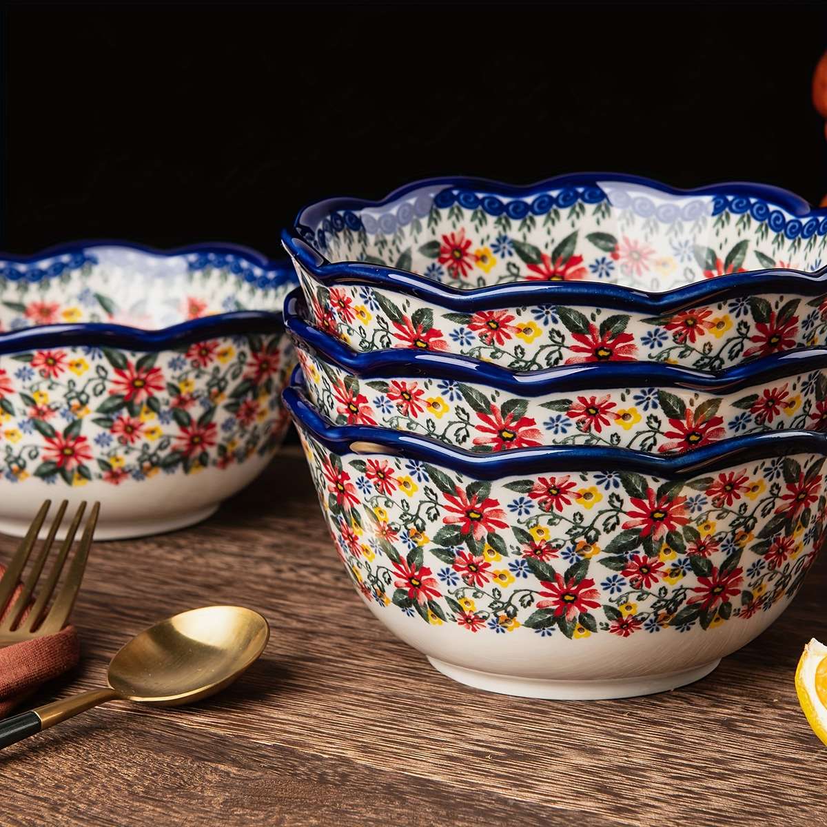 Bowl Model Daisy Quantity6Pcs