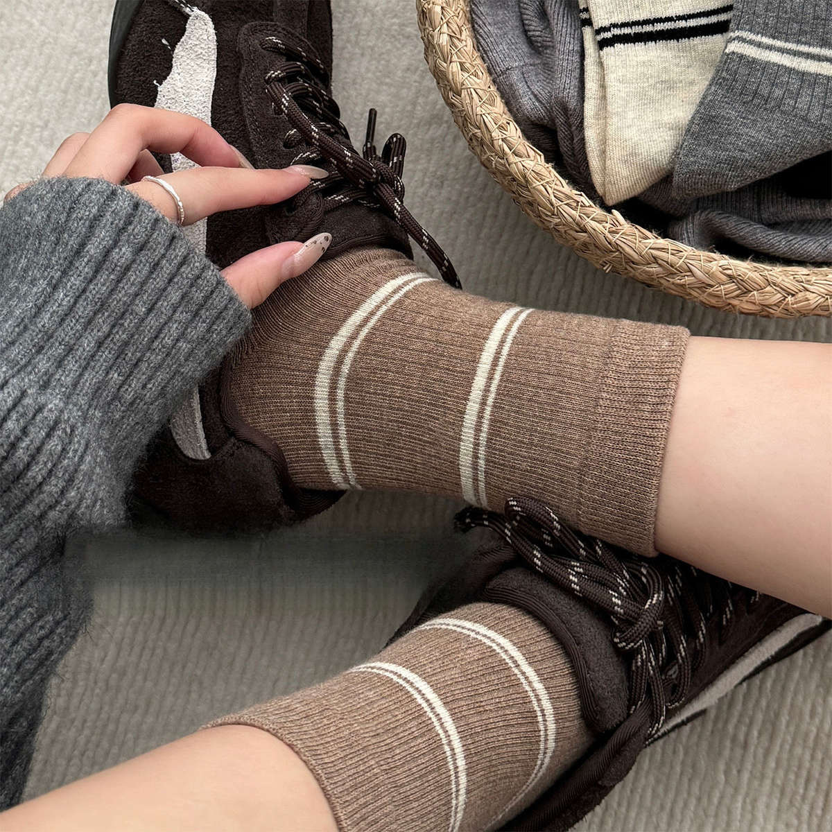 Women S Socks Color 5Pairs Mixed Colors Size Onesize