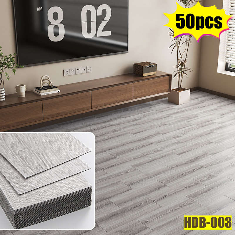 Self Adhesive Floor Stickers Hdb 005 45*15Cm 50Pcs