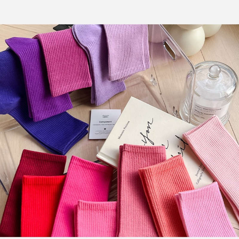 Women S Socks Color Assorted Varieties Quantity 7 Pairs