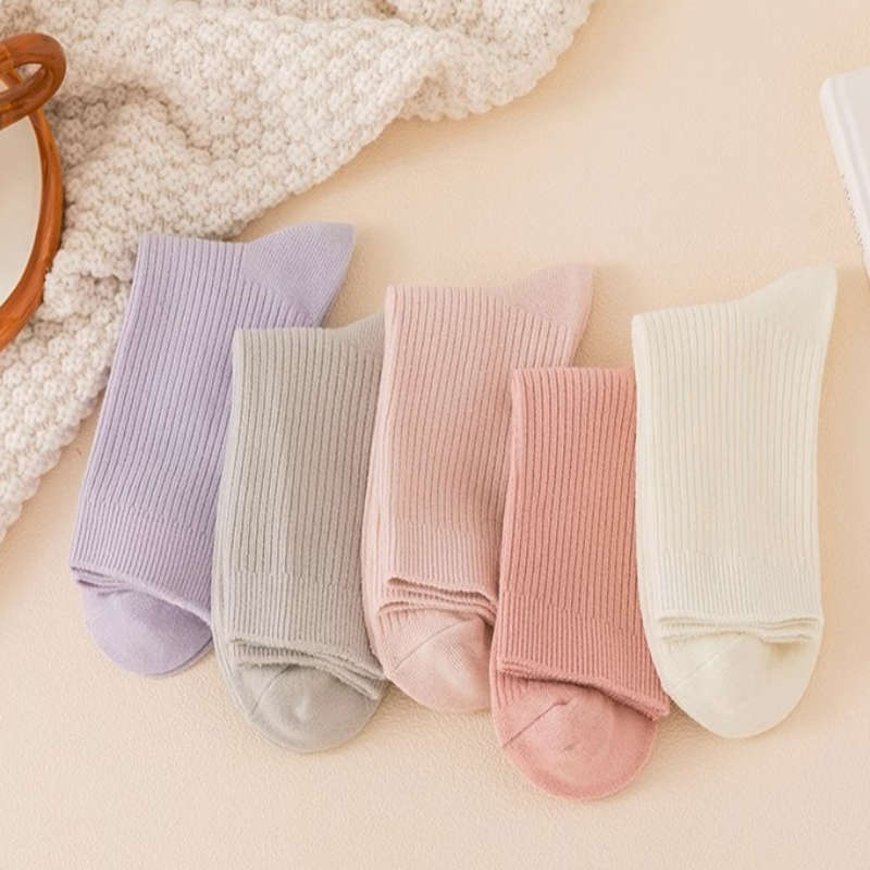 Women S Socks Color 5 Pairs B Combination Size Onesize