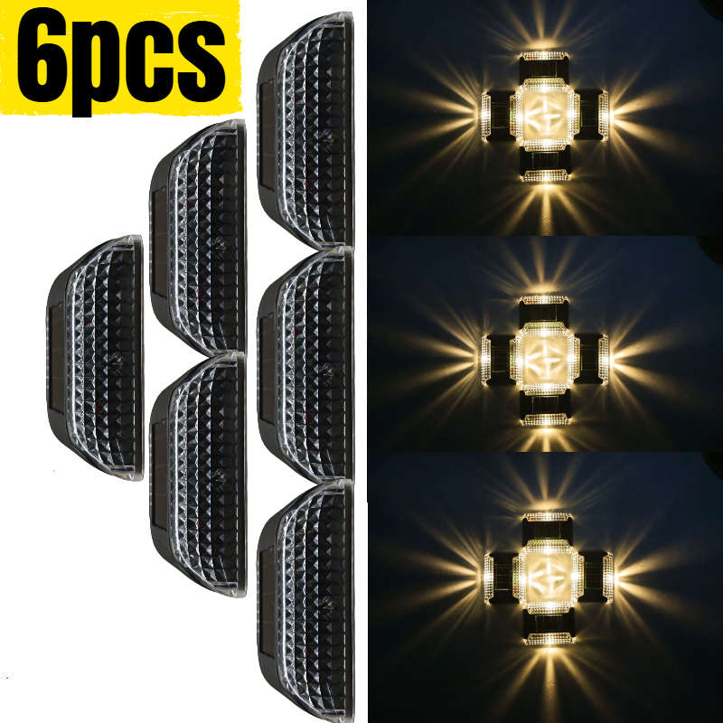 Solar Emergency Lights Color Warm Light Quantity6Pcs