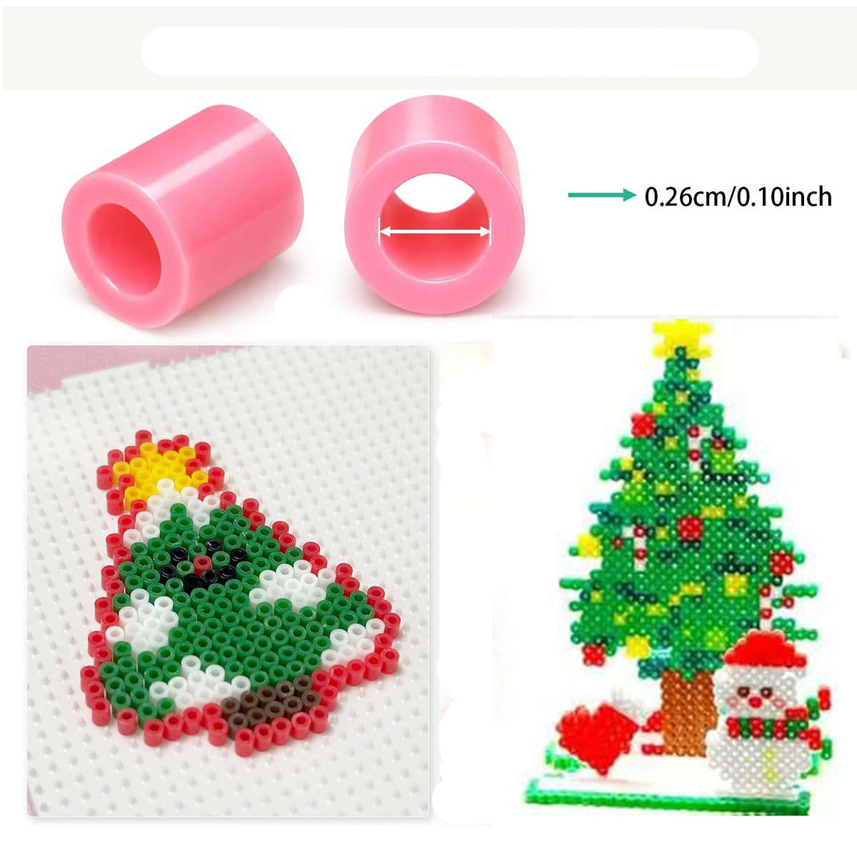 Perler Bead Set 5 Piece Puzzle Bean Bag Set With Accessories