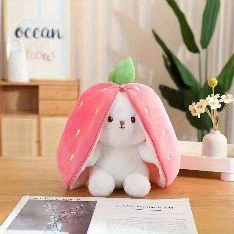 Plush Toys Color Strawberry Rabbit