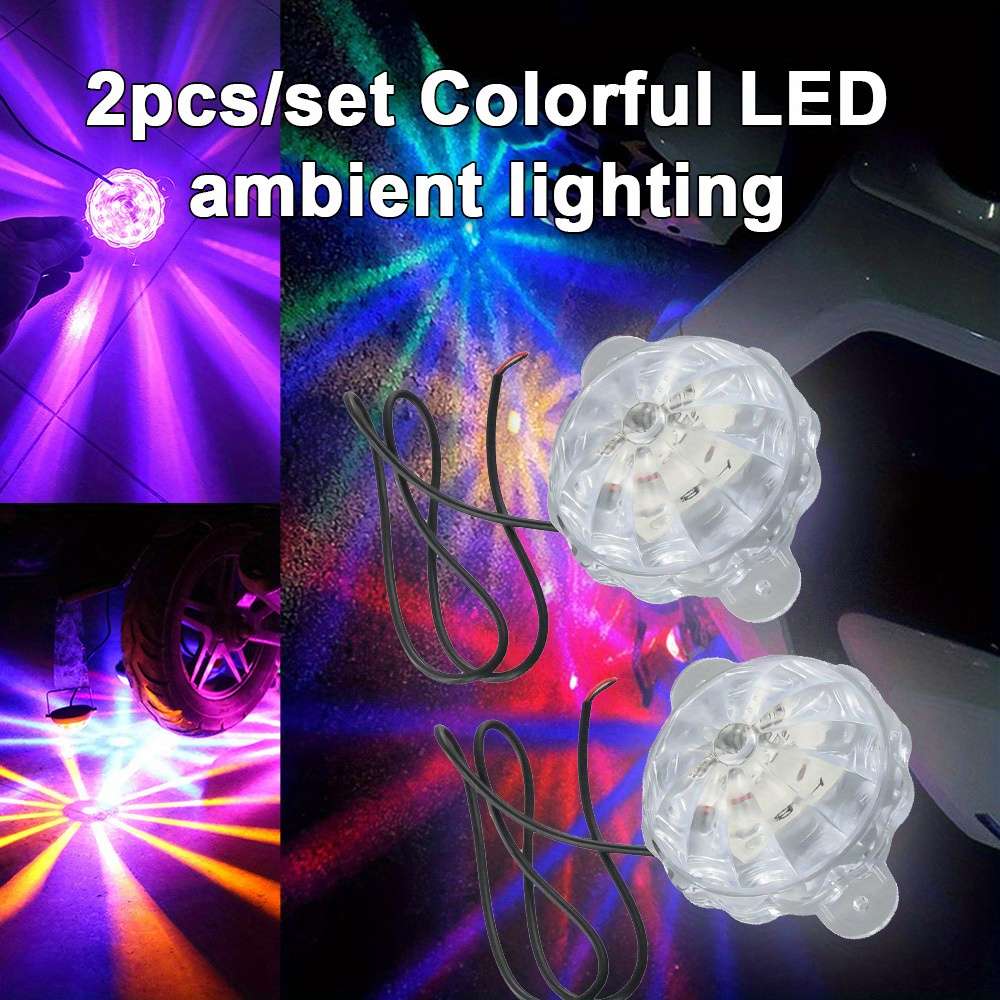 Car Lights Color Rgb Light Quantity 2Pcs