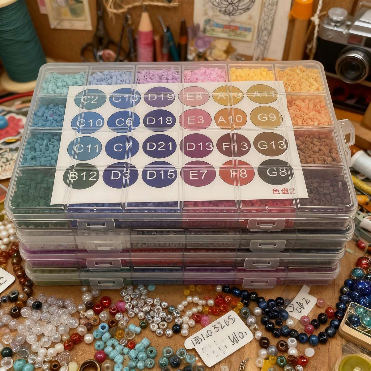 Perler Bead Set Color Palette 1