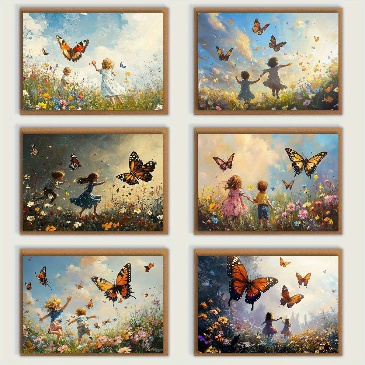 Greeting Cards Quantity 6Pcs
