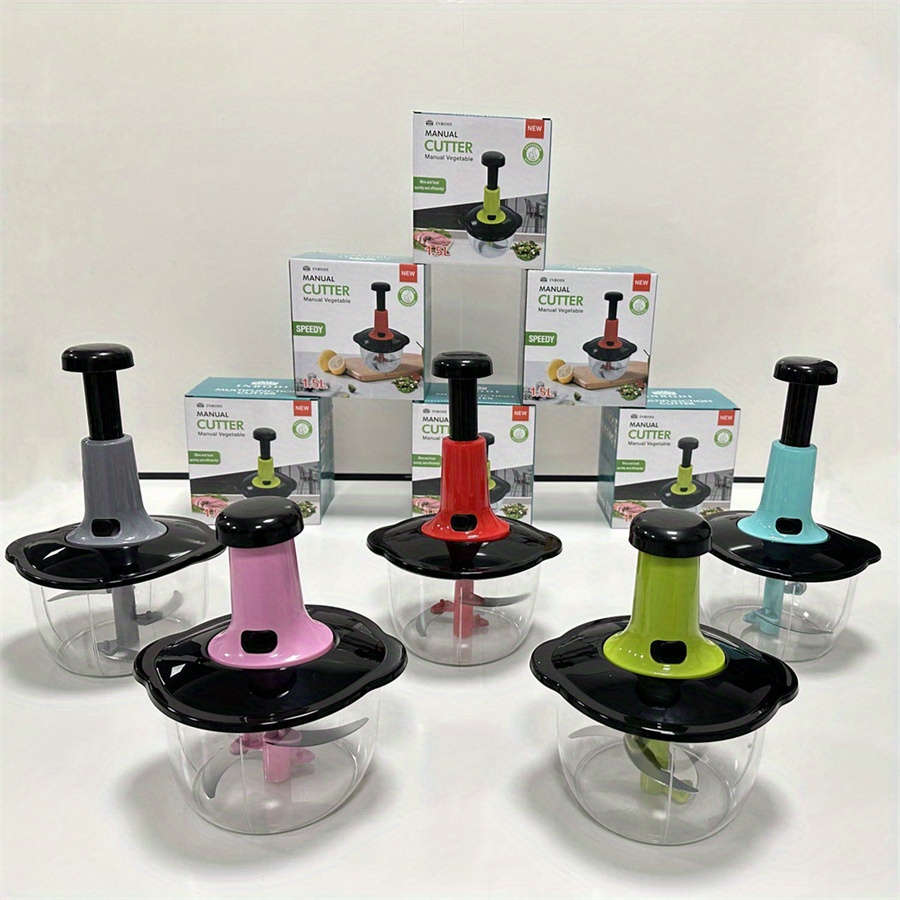 Premium Modern Multifunctional Manual Food Processor With