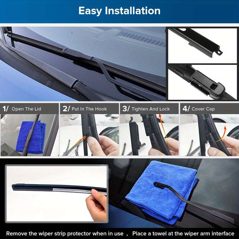 Windshield Wipers Material Natural Rubber
