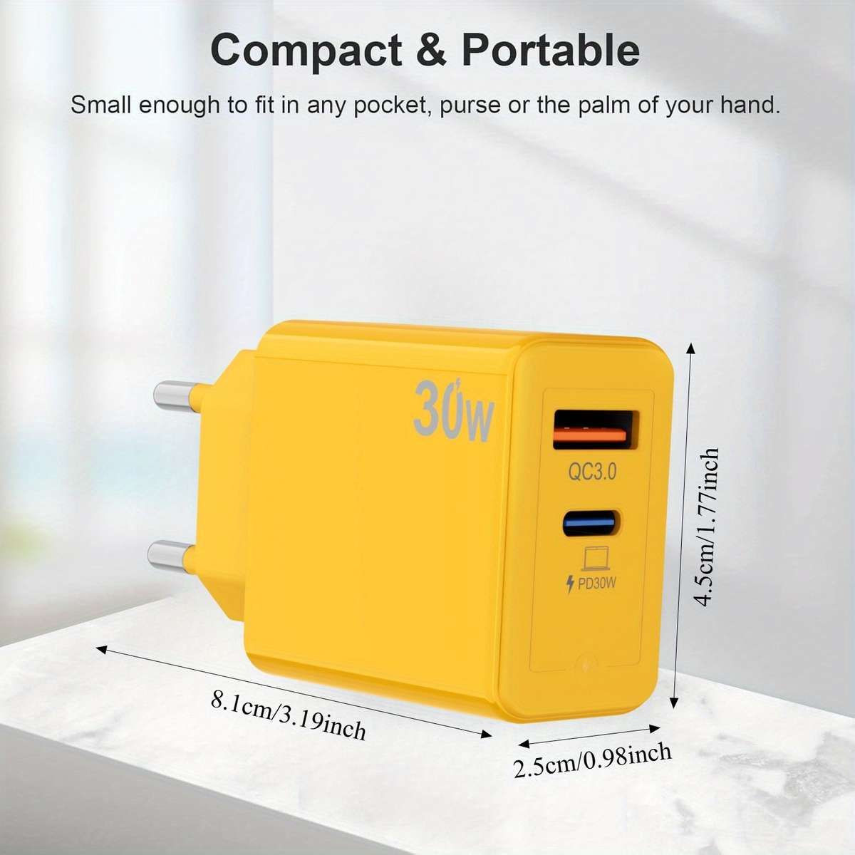 Charger Items Yellow