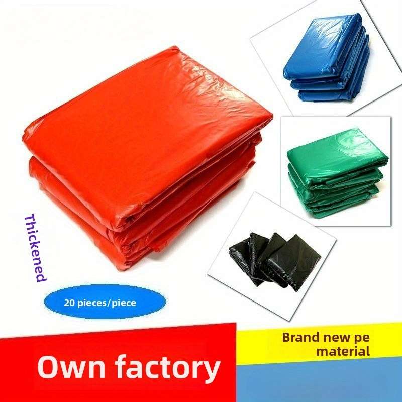 Trash Baggreysizeextra Thick 120L Double Layer 100*120 3S 20Pcs