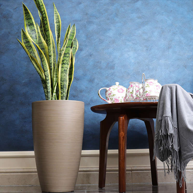 Flowerpot Items Dark Coffee Color   2Pcs
