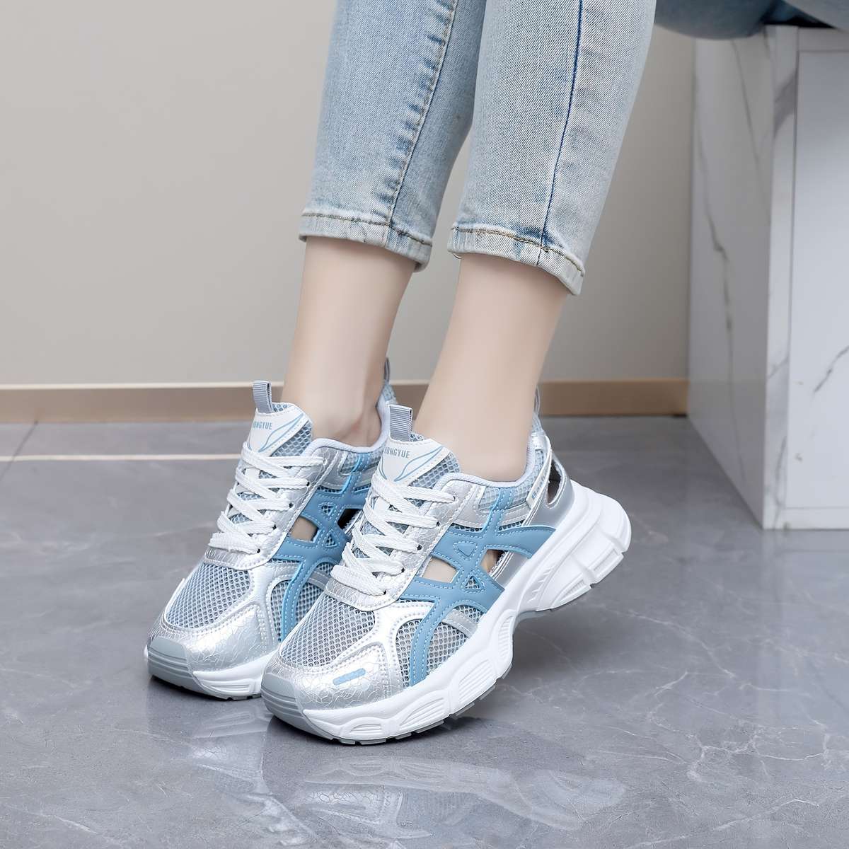 Women S Sneakers Color Yellow Sizeuk 3.5