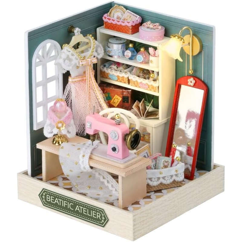 3D Building Model Puzzle Set Color Mixed Color