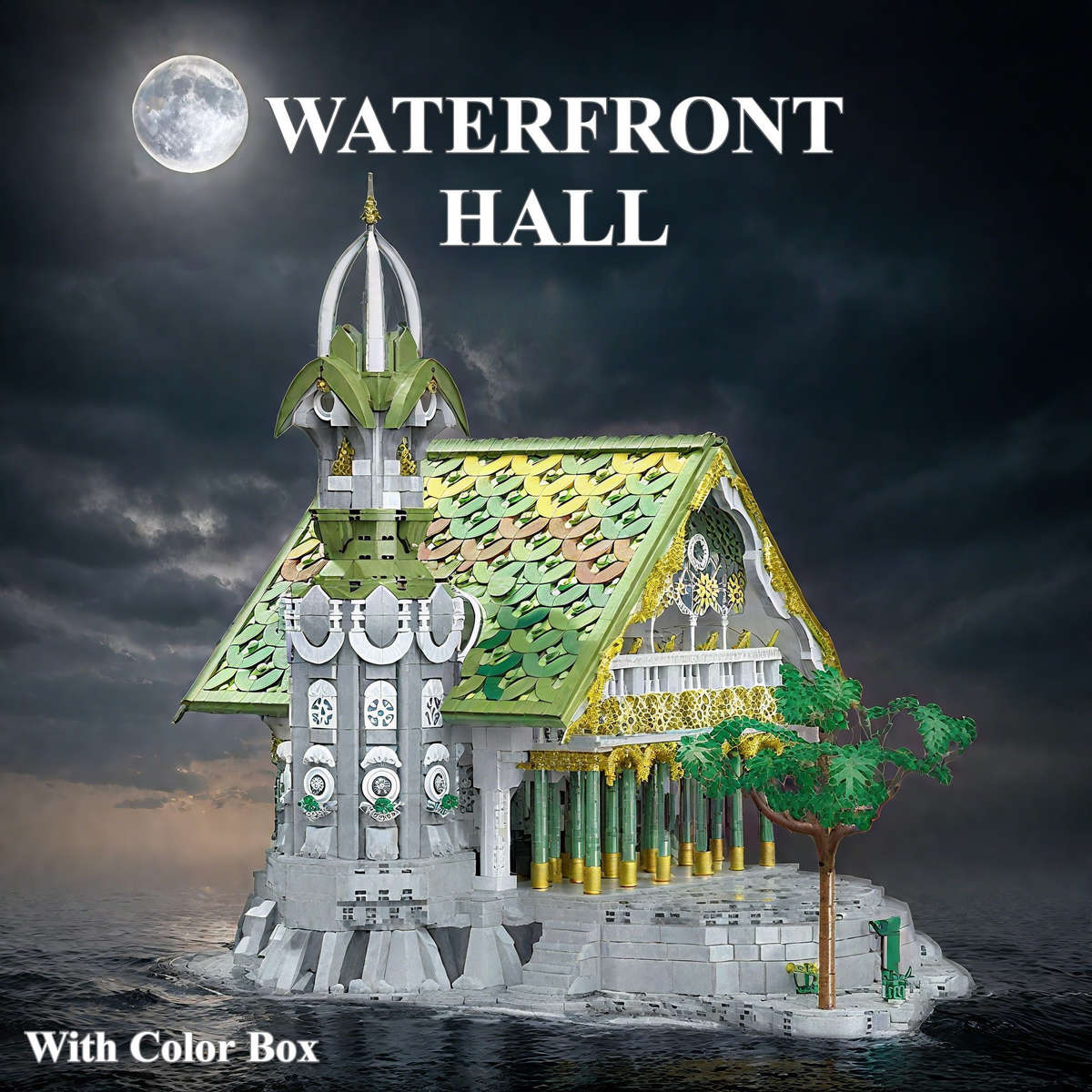 3D Building Model Puzzle Set Model Bk 33237