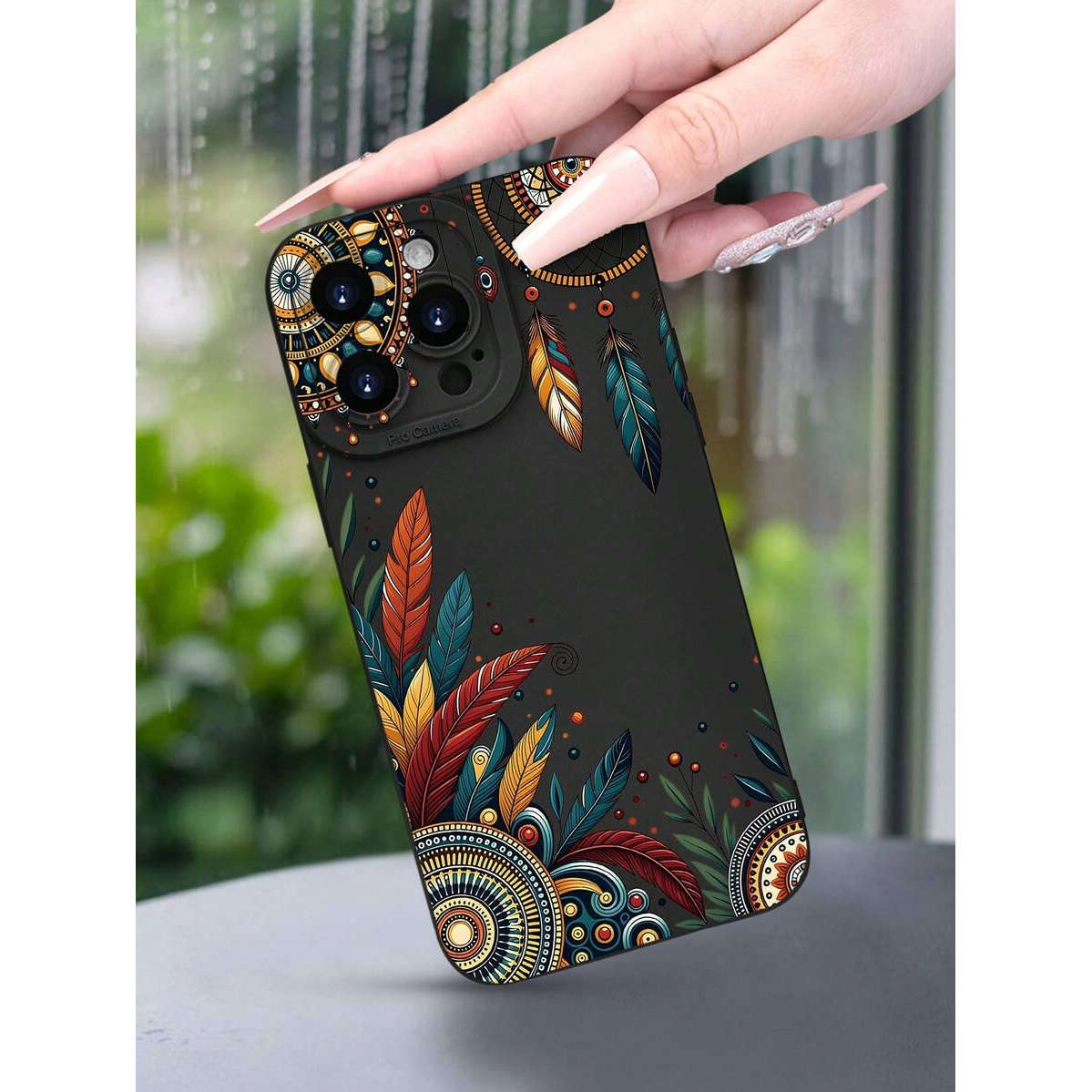 Phone Case Black Compatible Model Samsung Galaxy A24 4G