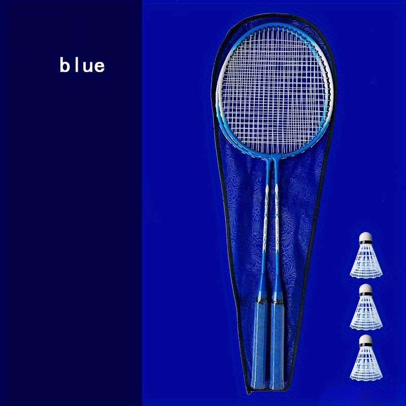 Badminton Racket Color 3 Balls  A Pair Of Red Rackets